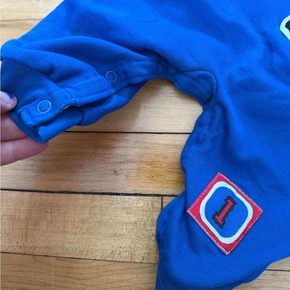 Vintage‎ 90s Carters football print one piece outfit